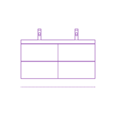 Fixtures Bathroom Vanity Ikea Godmorgon Odensvik Double Vanity 4 Drawers Line Stencil Svg Vector, Free Vectors File